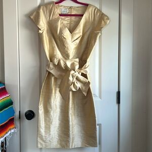 Silk cocktail dress